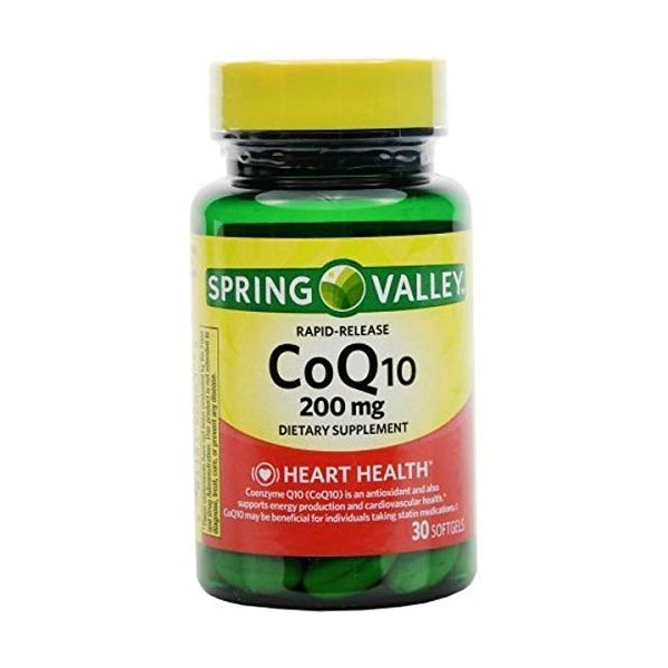 Spring Valley - Co Q-10, Q-Sorb 200 mg, 30 Softgels