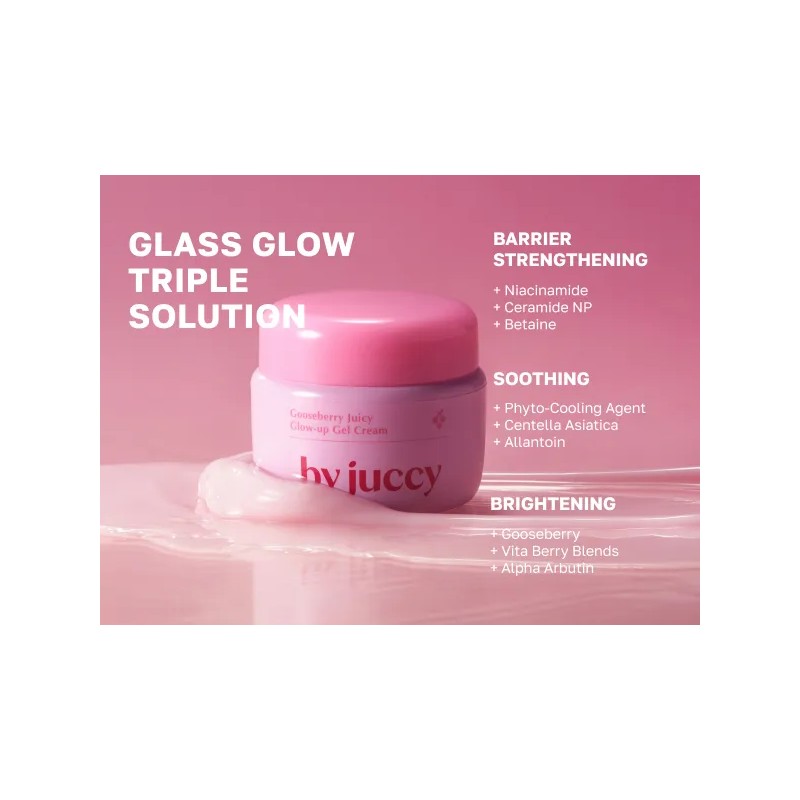 By Juccy Gooseberry Juicy Glow-up Gel Cream 55ml