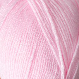 3 Skein La Mia Baby Boom, 100% Antipilling Acrylic Yarn for Knitting and Crochet, Each 100 g (3.5 oz) / 250 m (273 yards), Weight 3 : Light-Dk, Baby Pink - 782