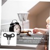 Baluue 3pcs Household Clockwork Key Winding Tools Sturdy Clock Wrench