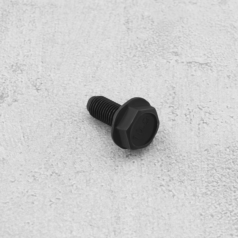 5pcs M8x18mm Black Crank Arm Bolts - Suitable for Mountain