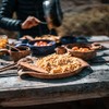 Kupilka Platter 44 for Outdoors, Hiking, Camping - Brown Color