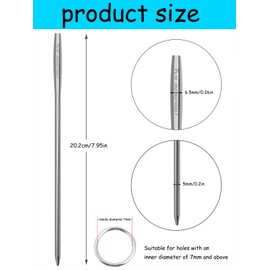 YEQIN Drawstring Threader Tool, Easy & Quick Threader Drawstring Replacement Tool for Jackets Swim Trunks Pants Sweatpants Shorts Hoodies (Size: M)