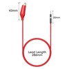 Goupchn Alligator Clips to Breadboard Male Jumper Wires Soft Flexible