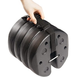ABCCANOPY Easy Canopy Weights with Lock Design for Wind Resistance, No Sliding, Stably Secure Tents, Canopies, and Umbrellas at Outdoor Events, 4Pack (29LB)