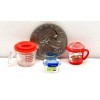 Plastic Containers & Sistema Home 3 Pieces Of Kitchen Plastic