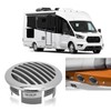 Acouto Round Air Vent Grille Boat 3.5in/8.89cm Airflow Vent Cover