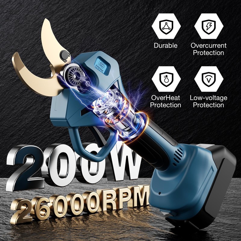 Electric Pruning Shears for Makita LXT 18V Li-ion Battery, Cordless
