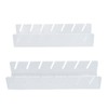 2Pcs Hat Holder Acrylic 14 Slots Non Slip Multifunctional Baseball