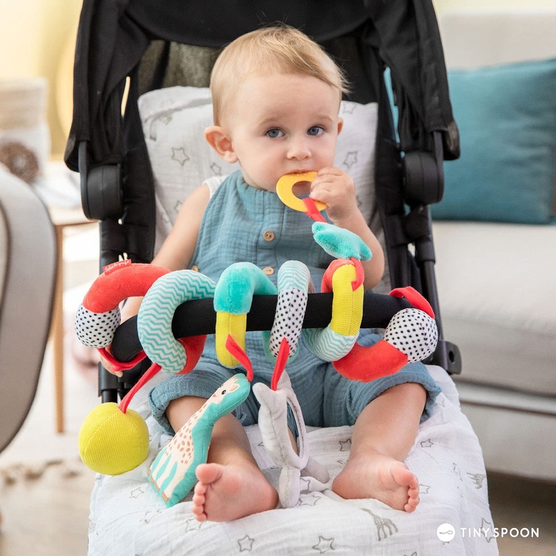 Sophie la Girafe - Abakus Spiral Toy Pushchair 230831, Multi-Colour,
