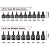 MIXPOWER 3/8" Drive Master Hex Bit Impact Socket Set, Solid