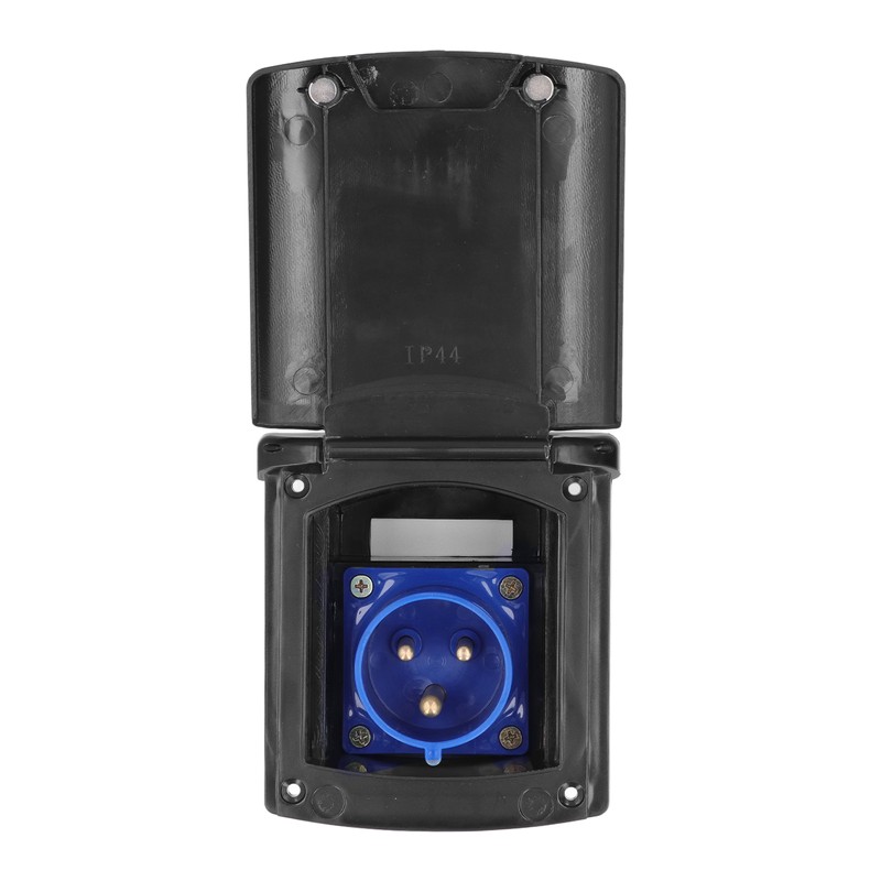 32A 220V‑250V RV External Power Outlet Box 3 Pin Plug