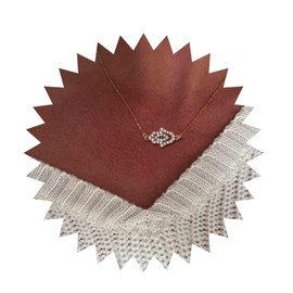 Allereya Vintage Crystal Hamsa Hand Necklace Evil Eyes Hamsa Hand Pendant Necklace Silver Buddha Palm Necklace Rhinestone Blue Evil Eye Necklace Chain Jewellery for Women and Girls (Silver)