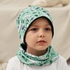 Children's Beanie Hat Scarf Tube Scarf Set, 360° Reflector Children's