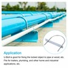 sourcing map U Bolts 2 Sets (M6x116x163mm), Round U Bolt