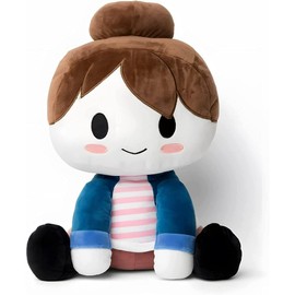 wiztex Blox Buddy Plüschtier - YouTube Video Stuffed Animal Box Buddy Kuscheltier Geschenk fur Kinder and Fans (Blue)