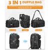 50L Gym Bags for Men, 3 in 1 Travel Duffle