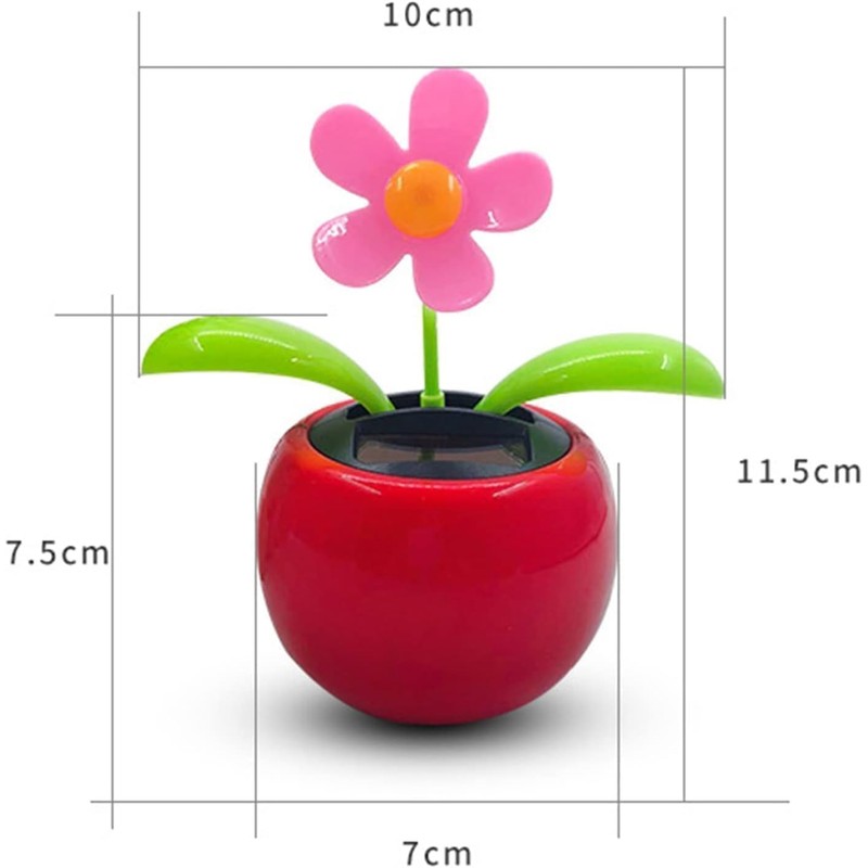 Solar Dancing Flower, Car Dashboard Decorations, Funny Solar Powered Dancing