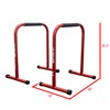 Valor Fitness EB-28 Non-Slip Dip Station Stands for Bodyweight Exercises
