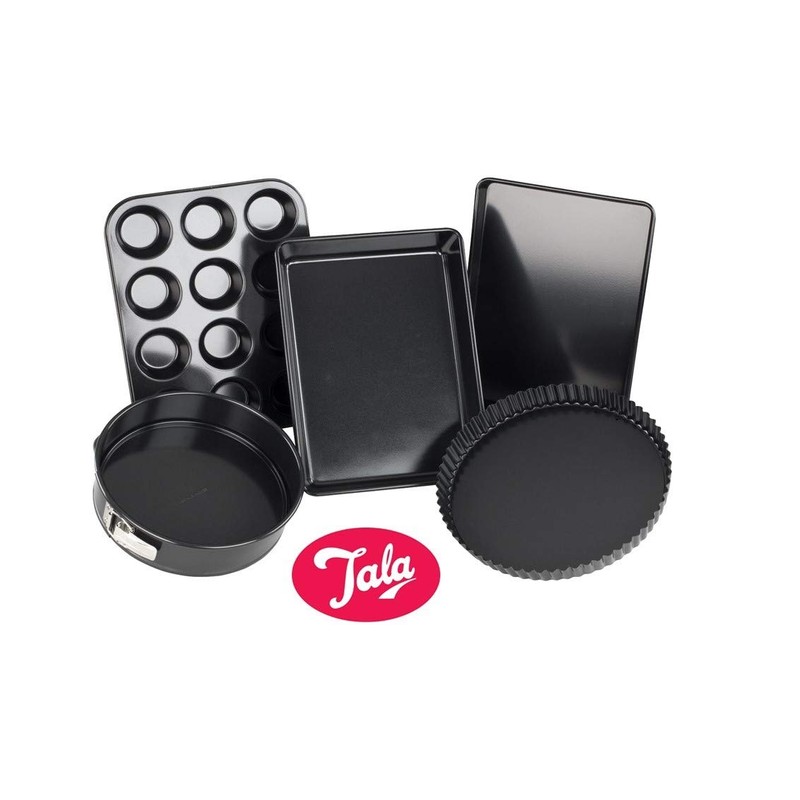 Tala Performance Yorkshire Pudding Tin, Steel, Black, 10A10680