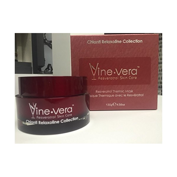 Vine Vera Chianti Collection Resveratrol Thermic Mask 4.58 Oz