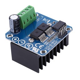 Motor Drive Module BTS7960 43A for Smart Car Dual H-Bridge Stepper Motor Drive Stepper Motor Driver Module, Electrical Components for DIY Robots and Vehicles