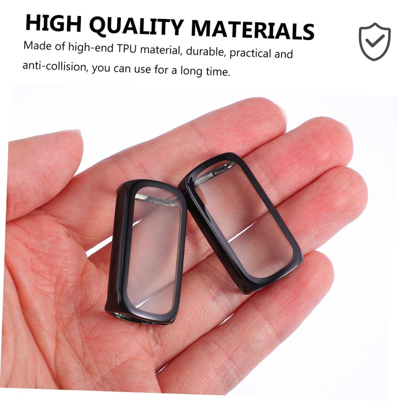 BIUDECO 2pcs Modern Watch Cover Stylish Protector for TPU Case