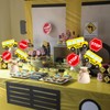 School Bus Centerpiece Sticks Back to School Party Decorations Back