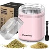 Hermolante Herb and Spice Grinder, 200W Electric With Stainless Steel