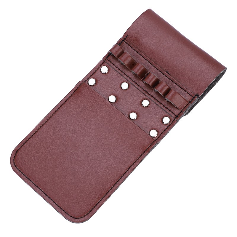 Portable Pocket Quiver PU Leather 6pcs Arrow Waist Holder Bag