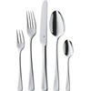 WMF Denver Advantage Cutlery Set for 6 People, Cutlery 30 Pieces Cromargan Stainless Steel Dishwasher Safe