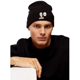 Saitama OK Son One Punch Luffy Naruto Saitama One Dragon Goku Ball Piece Man Db Wool Hat Winter Hat Roll Hat Beanie Hat Sailor Hat Unisex Piece, black