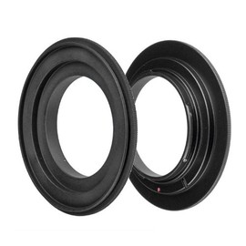 Retro adapter/reverse ring for Olympus 49 mm