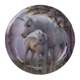 School-Mood LED Patchy for School Bags - Velcro Patchwork with Changeable Designs for Children - Trendy School Backpack Accessory for Every Taste, Perfect for Primary School (Unicorn)