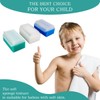 Qerutk 3pcs Sensory Brush Soft Sponge BabyBrush Processing Disorder Autism