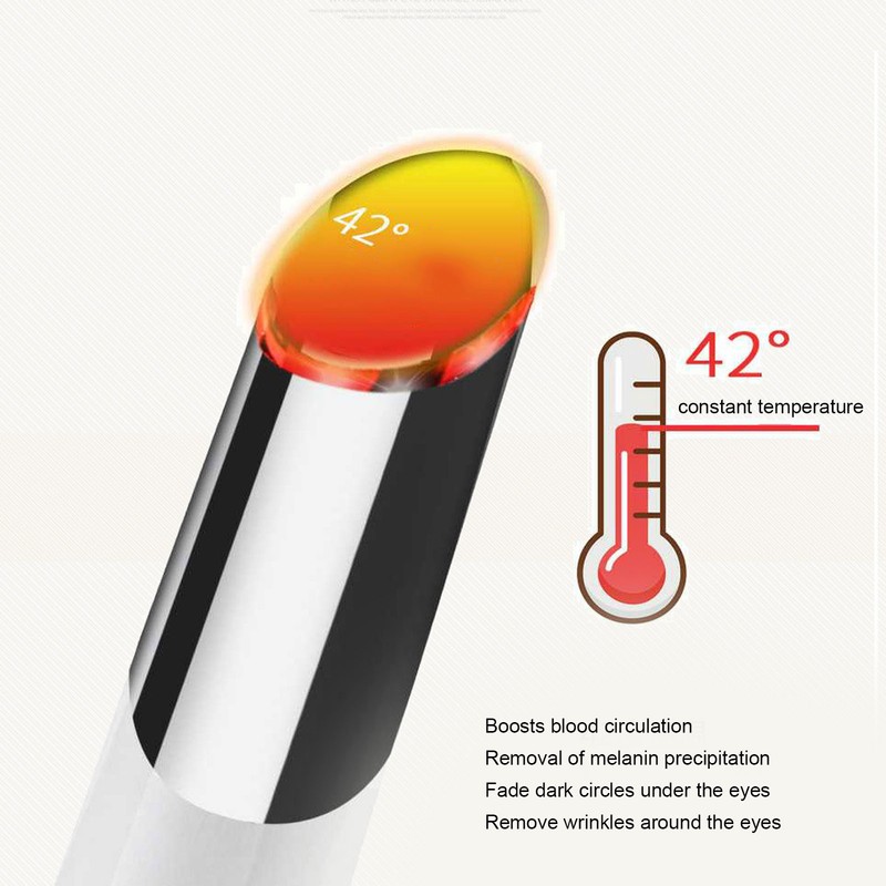 42±5℃ Hot Compress Eye Massager Red Blue Light Anion Eye