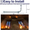 For Viking 2 Pack PB050012 VKPB050012 PB050009 Oven Burner Tube