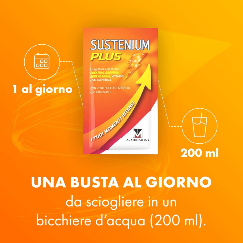 Sustenium Plus - lntegratore energizzante a base di uno specifico