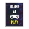 Stupell Industries Gamer At Play Vivid Layered Background Controller, Design