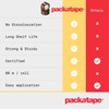 Packatape Packatape - 6 Rolls Per Pack 48MM x 66M