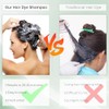 KAISASA Champú para teñir el cabello negro 3 en 1