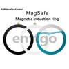 enttgo Adjustable Magnetic Phone Grip Compatible with MagSafe, Adapter Ring