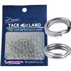 TACKLAND Split Rings (#4 (Outer Diameter 6.3mm) 100 Pieces