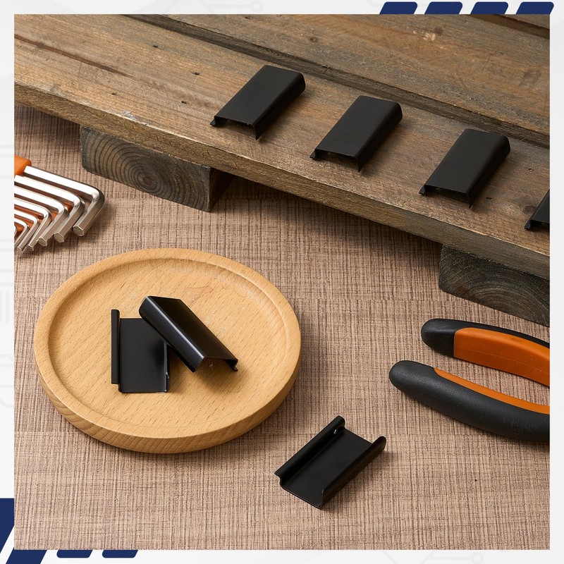 Yaocom 40 Pcs Window Screen Pull Tabs Window Screen Spline