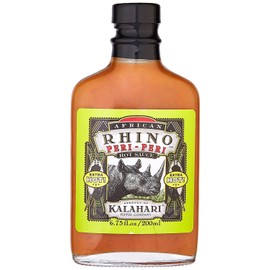 RetailSource Kalihari Pepper African Rhino Peri-Peri Sauce - Extra Hot!, 6.75 oz., 1 Bottle