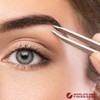 WBT Diamond Tip Slant Precision Tweezer for Eyebrow & Ingrown