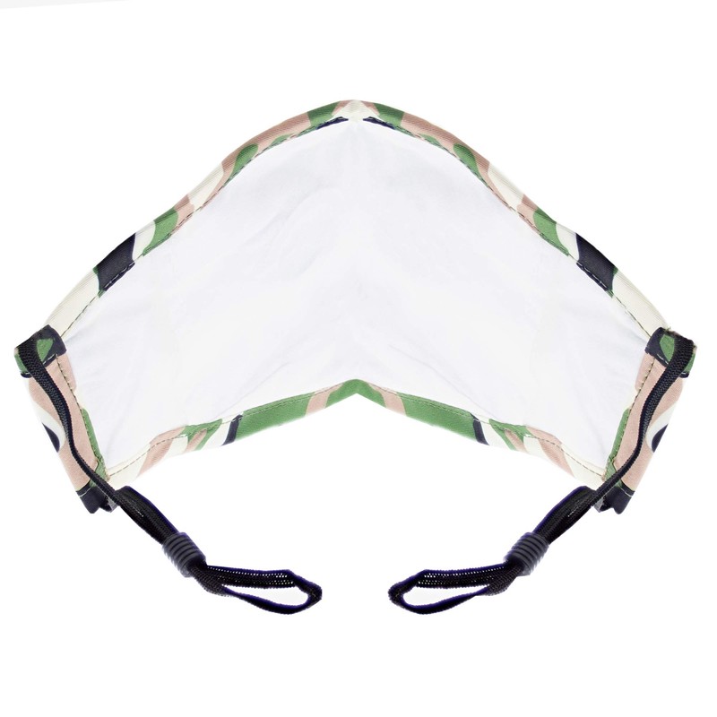 Zac's Alter Ego Non Medical Camouflage Print Breathable Cotton Face