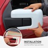 Linskip Side Door Mirror Cover Driver and Passenger Side Rearview