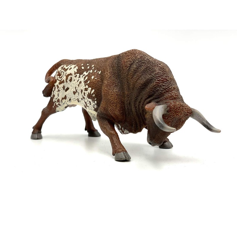 Deqube 10107 Toro Bravo Figure, Brown/White Model