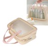 Dry Wet Toiletry Bag Breathable Mesh Dry Wet Separating Makeup